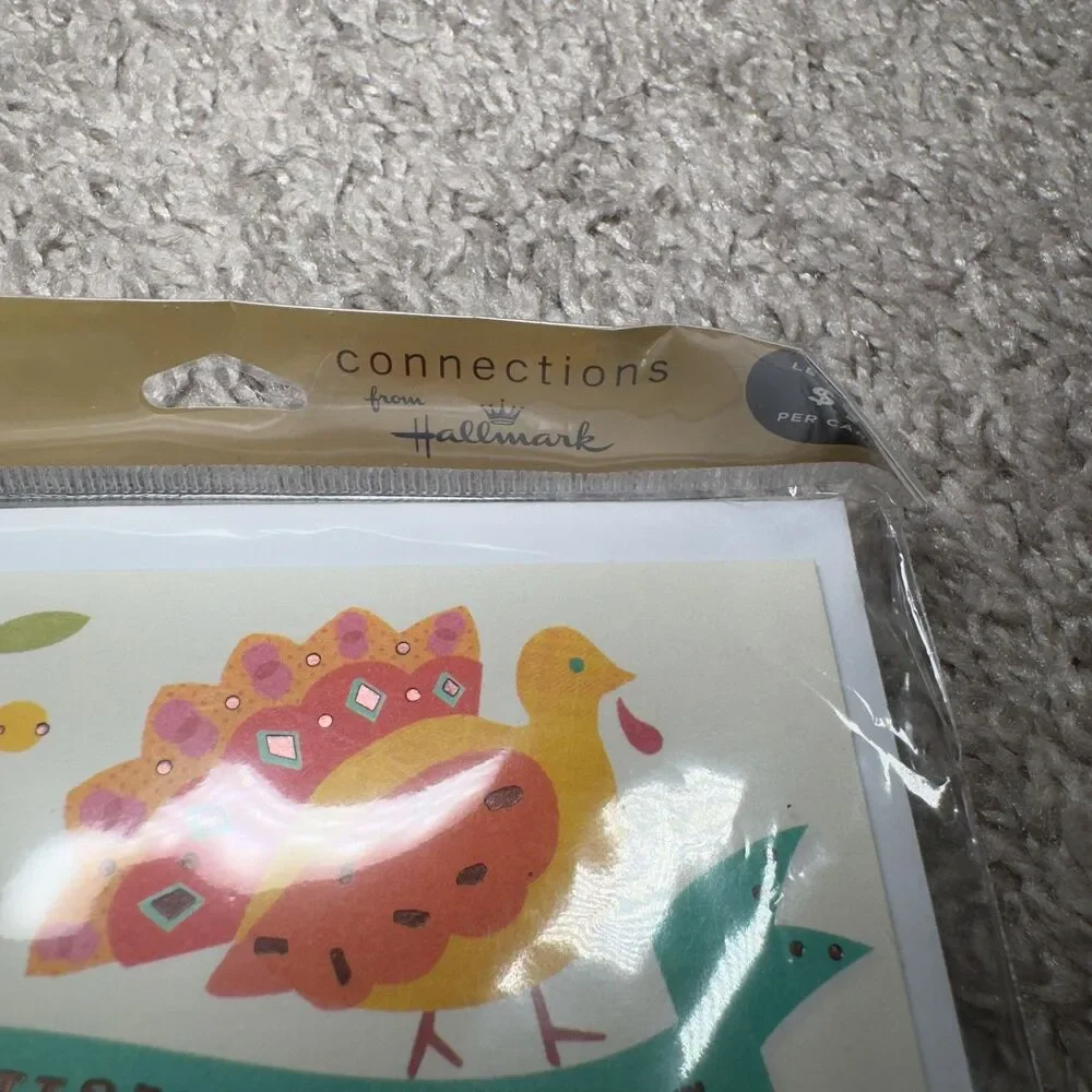 Hallmark Connections Thanksgiving Cards Greetings 10 Cards Holiday NEW SEALED